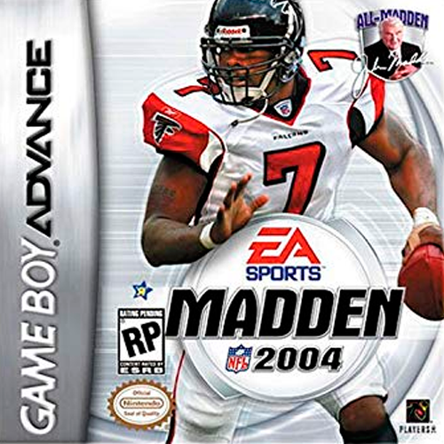 Capa do jogo Madden NFL 2004