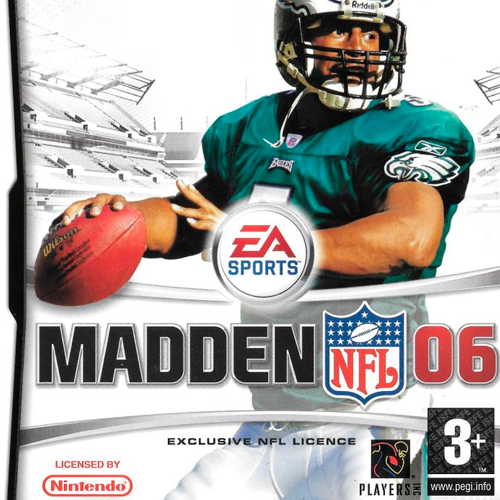 Capa do jogo Madden NFL 2006