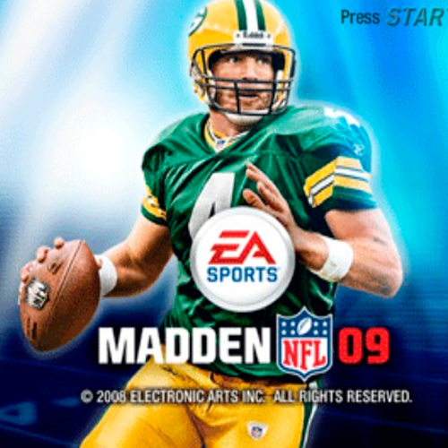 Capa do jogo Madden NFL 2009