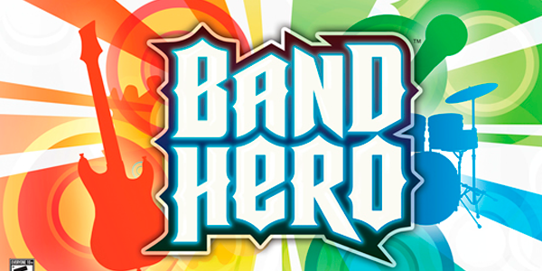 Imagem de divulgação do jogo Band Hero 