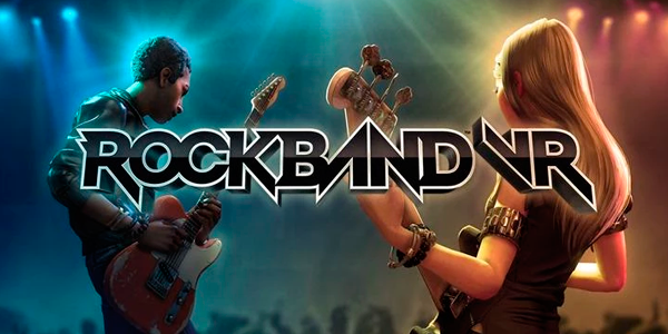 Imagem de divulgação do jogo Rock Band VR