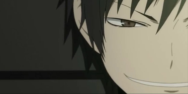 Izaya sorrindo 