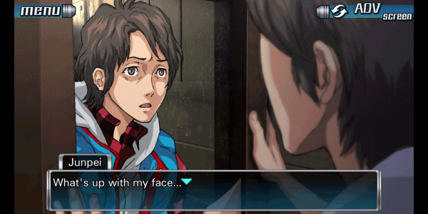 print do jogo zero escape com o personagem se encarando no espelho