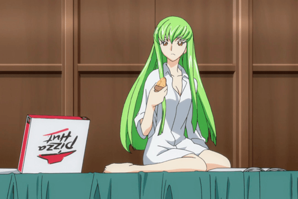 Cena do anime Code Geass