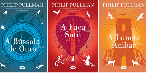 Os três livros de Philip Pullman