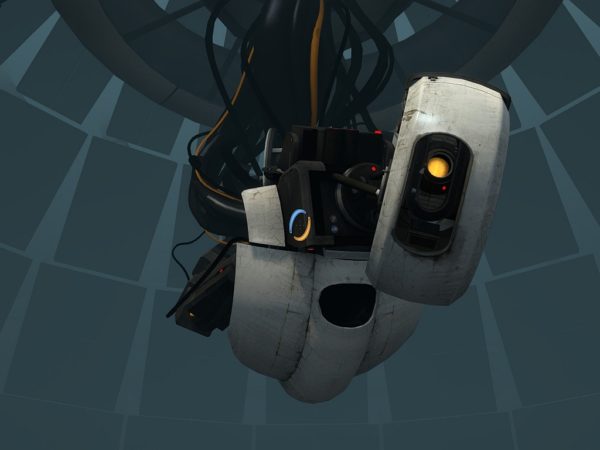 imagem (melhores vilões): GLaDOS do game Portal