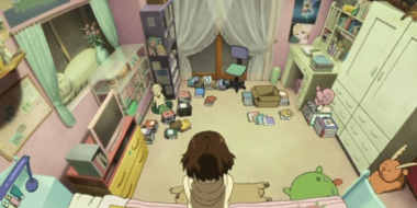 Quarto de uma das personagens do anime Hyouka