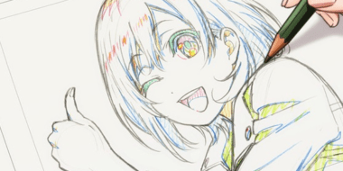 Um dos storyboards de Shirobako