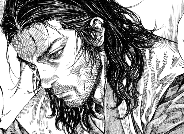 imagem do mangá Vagabond que conta a história de Musashi